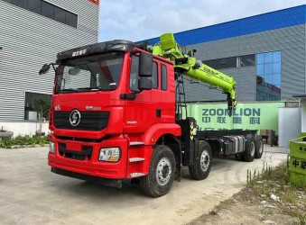 陜汽德龍M3000前四后八隨車吊配中聯重科16噸吊機帶3噸小鉤，價格多少錢