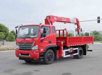 福田瑞沃ES3大金剛隨車吊底盤配4噸，5噸，6.3噸吊機多少錢？